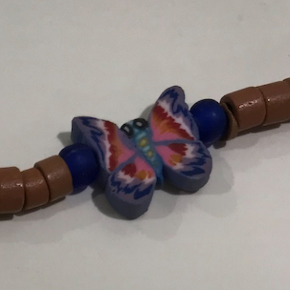Bohemian Butterfly🦋🦋🦋Beaded Artisan Necklace - Picture 9 of 9